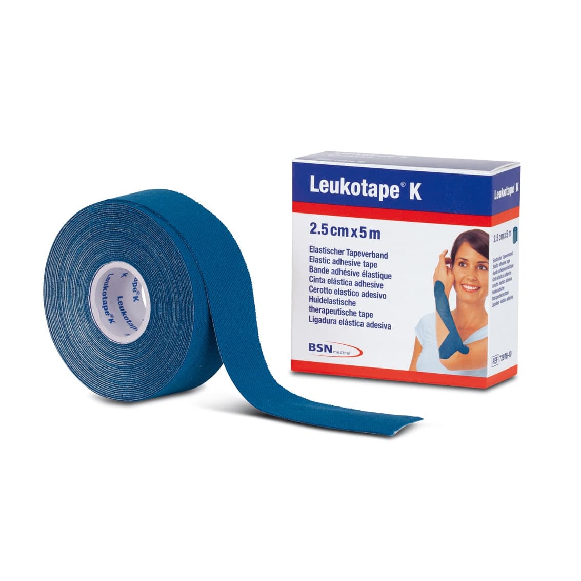 Leukotape K Blau – Zertifiziertes Kinesiologie Tape