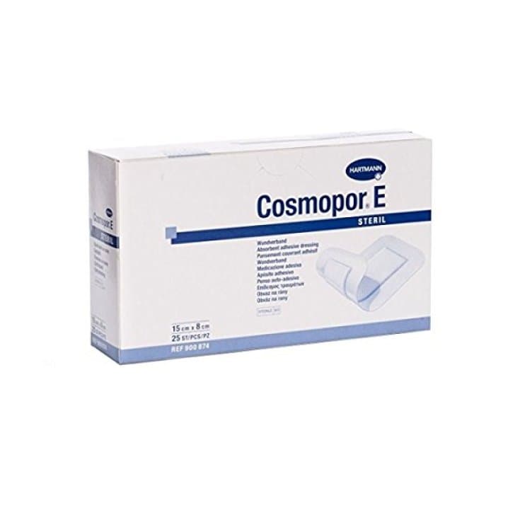 Cosmopor E Sterile – 15 x 8 cm, 25 pièces
