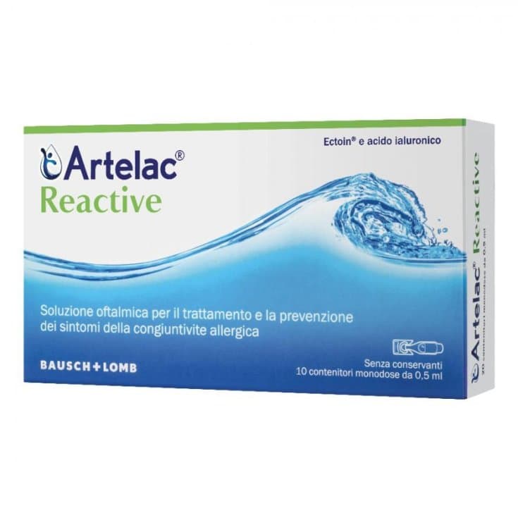 Artelac Reactive Solution – 10 ampoules unidoses