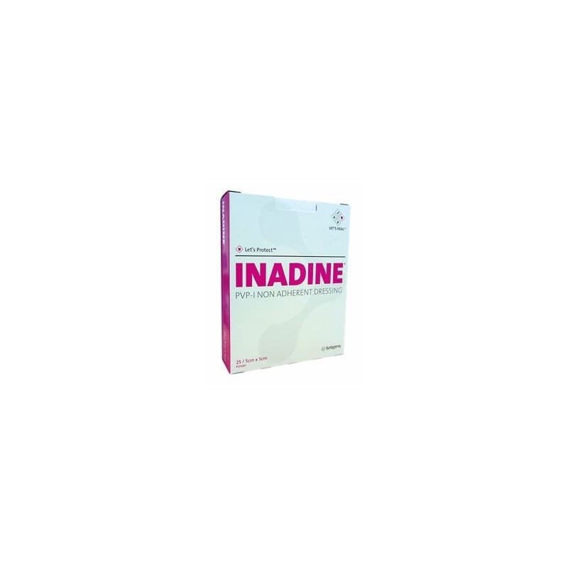 INADINE MEDIC – 25 Wundauflagen 5 × 5 cm