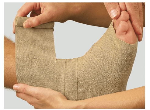 Dauerbinde K – 12 cm × 7 m, 1er Pack