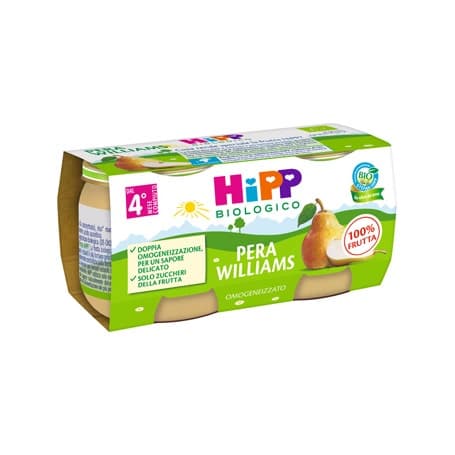 HiPP Puree de Poire Williams Homogeneisee – 2x80g