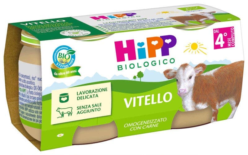HiPP Bio Veau Homogénéisé – 2×80 g