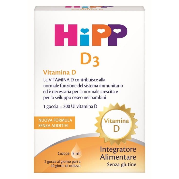 HiPP Vitamine D3 – 5 ml gouttes