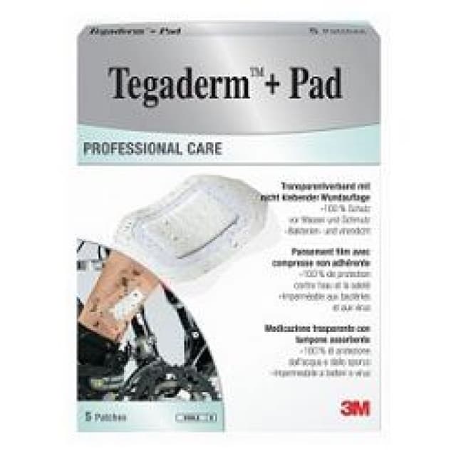 Tegaderm Pad Stérile 9x10 cm – 5 pièces