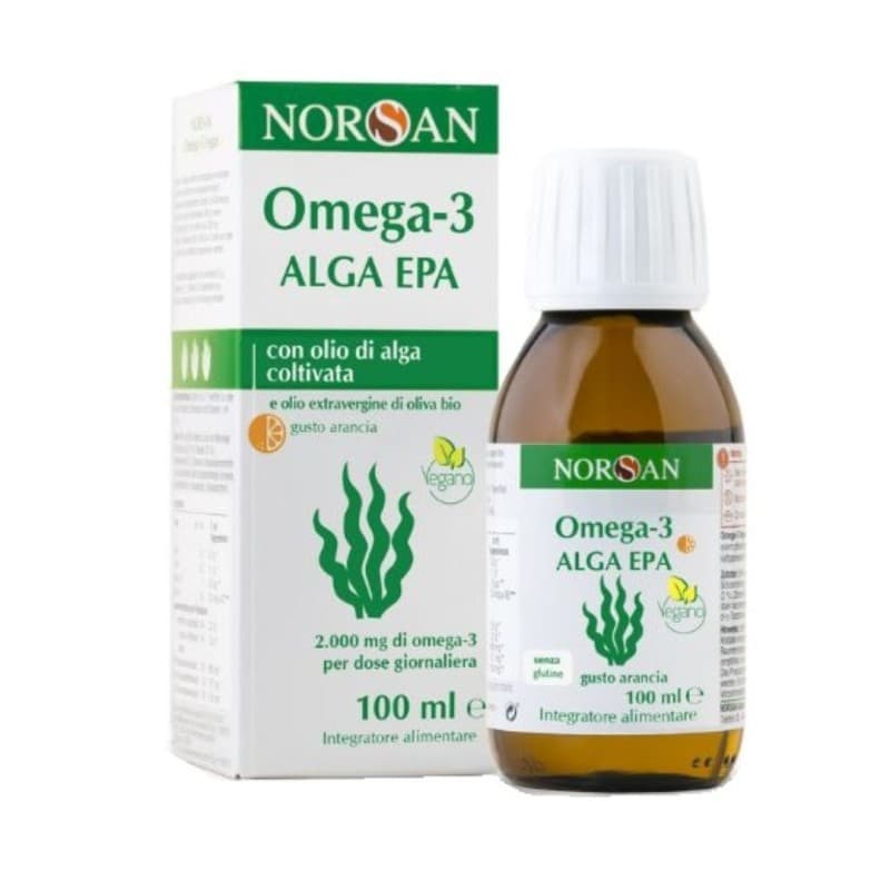 Norsan Omega-3 Alga – 100 ml Flasche