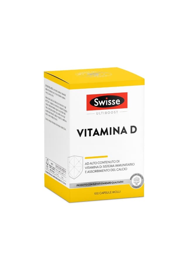 Vitamine D3 + Calcium – 100 gélules | Swisse Vitamine D3