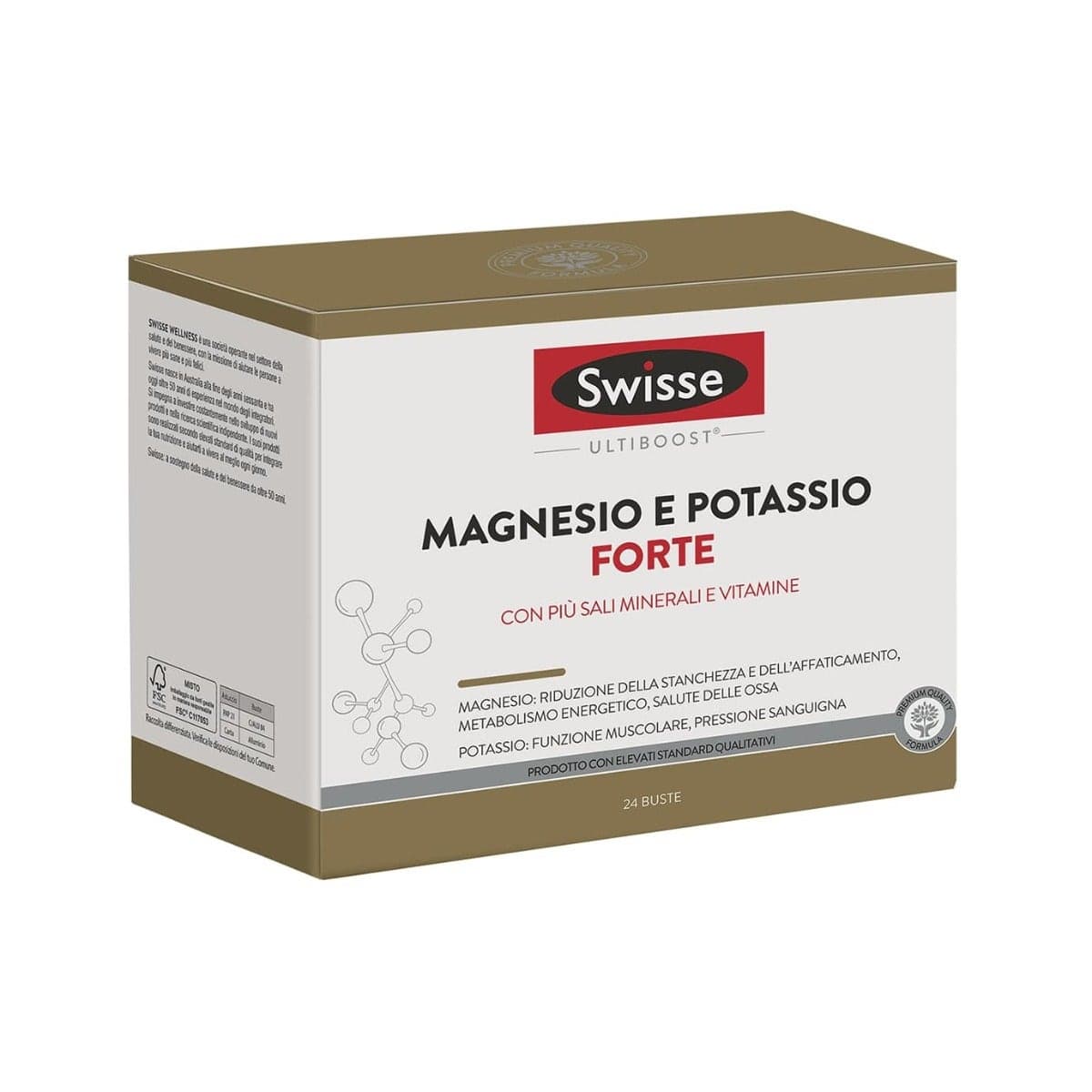 Swisse Magnesio Potassio – 24 Beutel