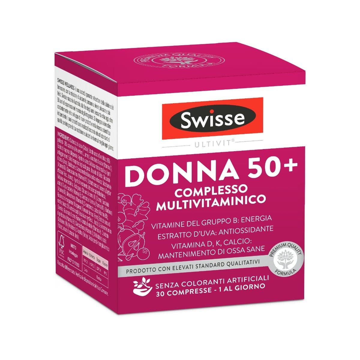Swisse Multivitaminico D 50+ – Tabletten