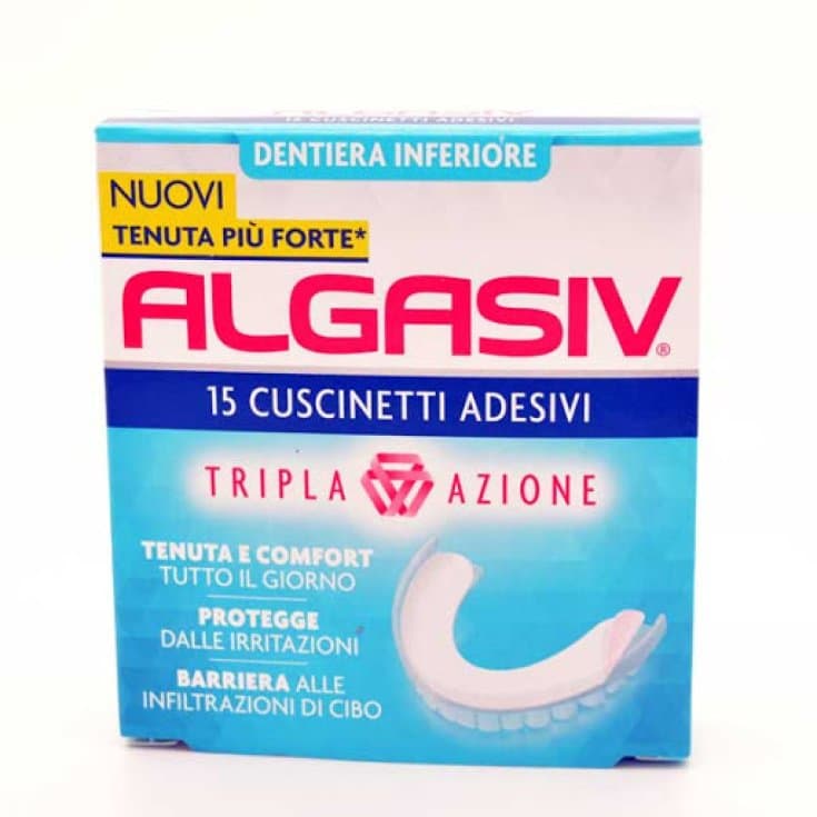 Algasiv Ades – Crème adhésive pour prothèses inférieures, 15 g