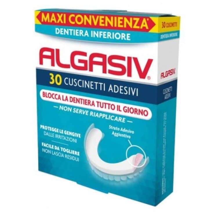 Algasiv Crème Adhésive – 30 g pour prothèses dentaires