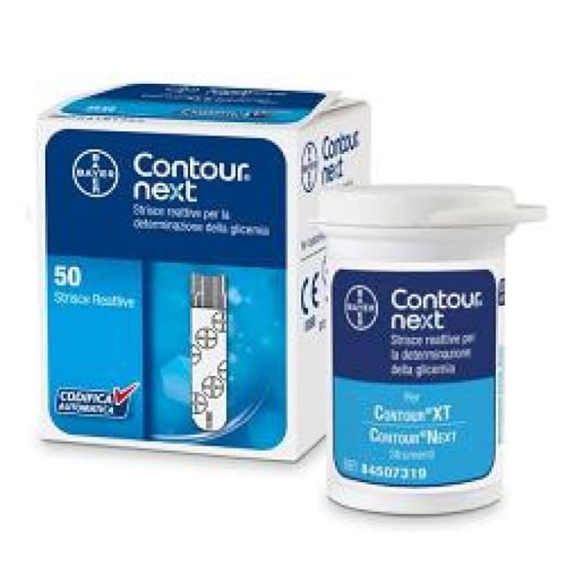 Contour Next Glicemia – 50 bandelettes réactives