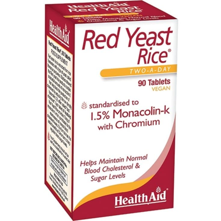 Red Yeast Rice Riz rouge – 90 comprimés