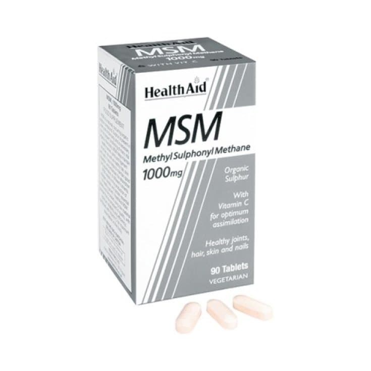 MSM Soufre – 90 gélules Health Aid