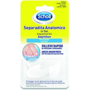 Scholl's GelActiv Zehenabstandhalter – Séparateur