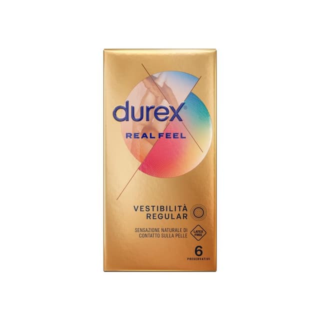 Durex Profil Real Feel – 6 préservatifs