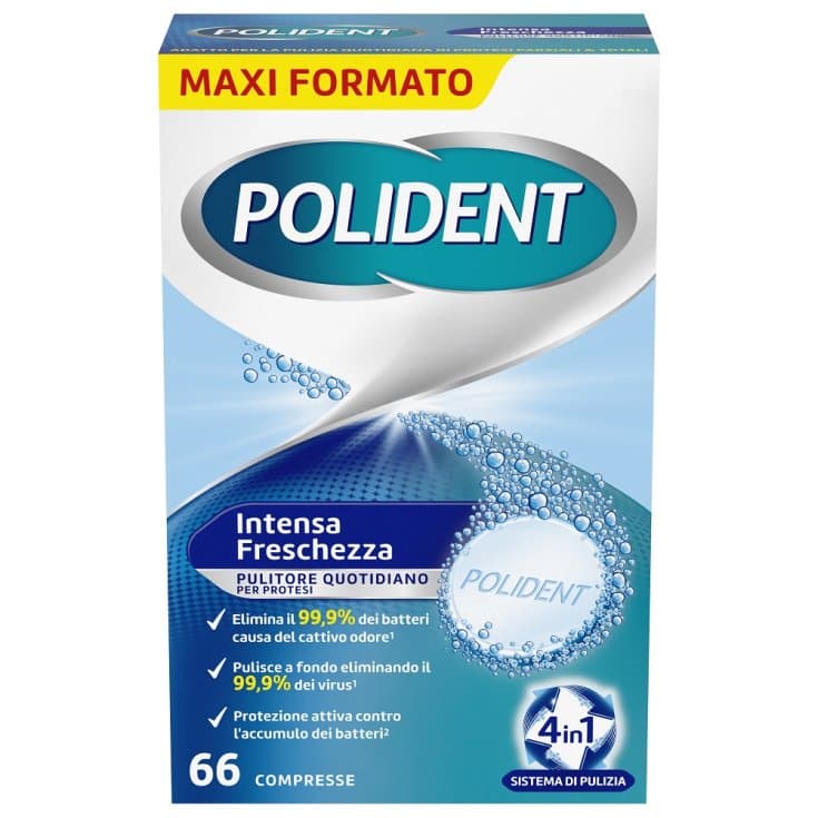 Polident Tripla Fresh – 66 comprimés