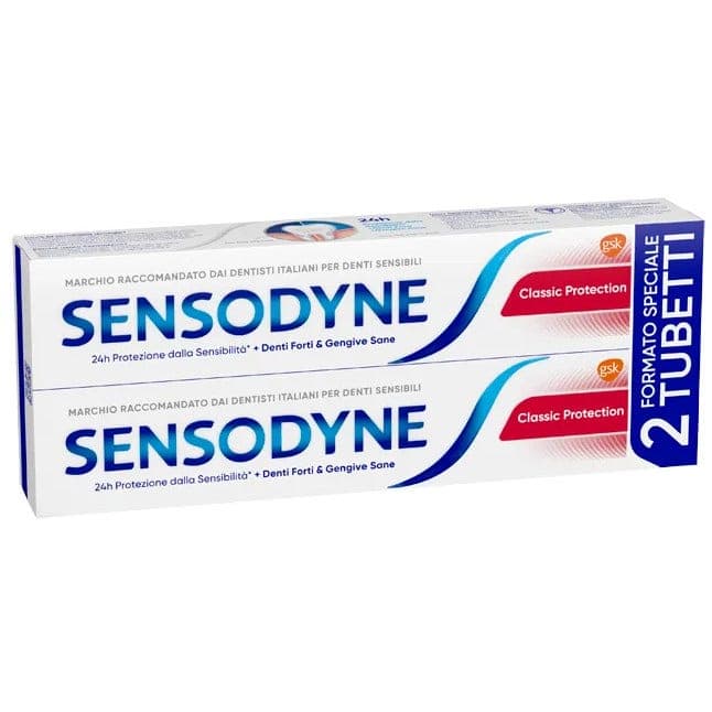 Sensodyne Classic Protect – 2 × 75 ml dentifrice