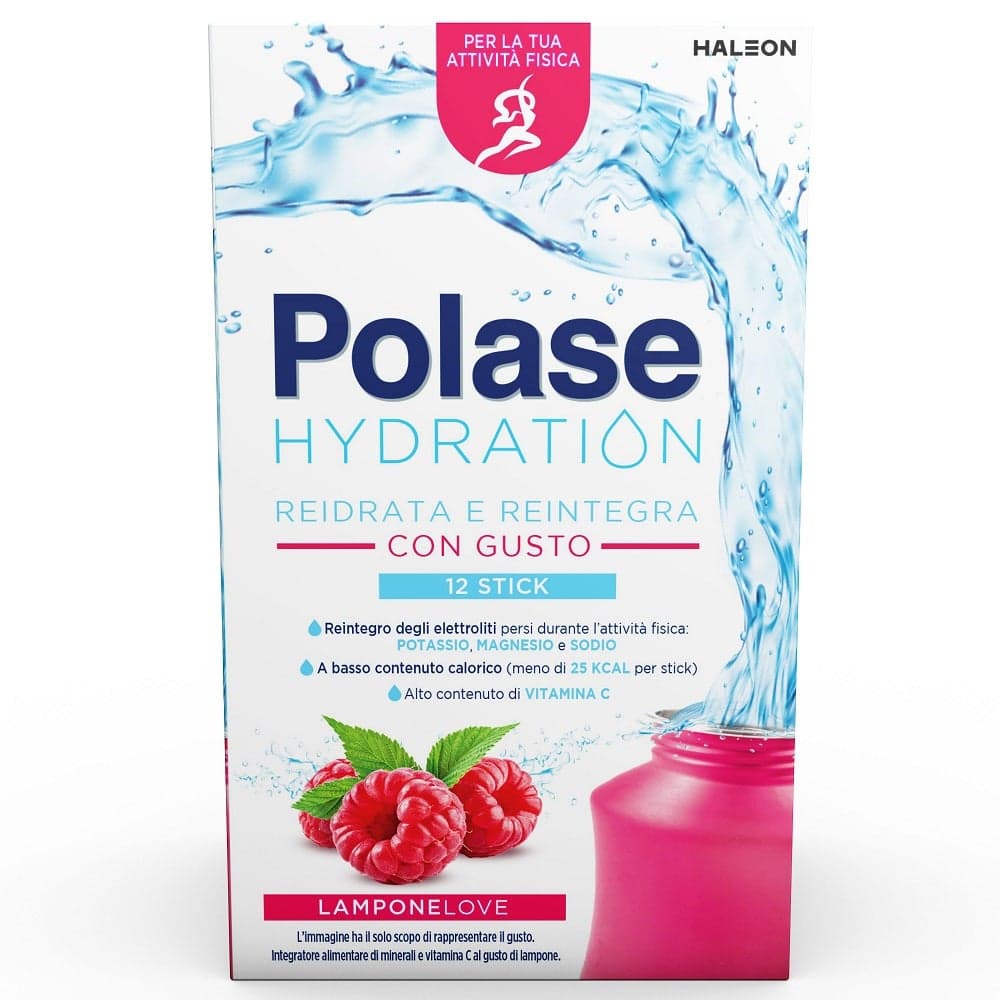 Polase Hydration Himbeere – 12 Beutel