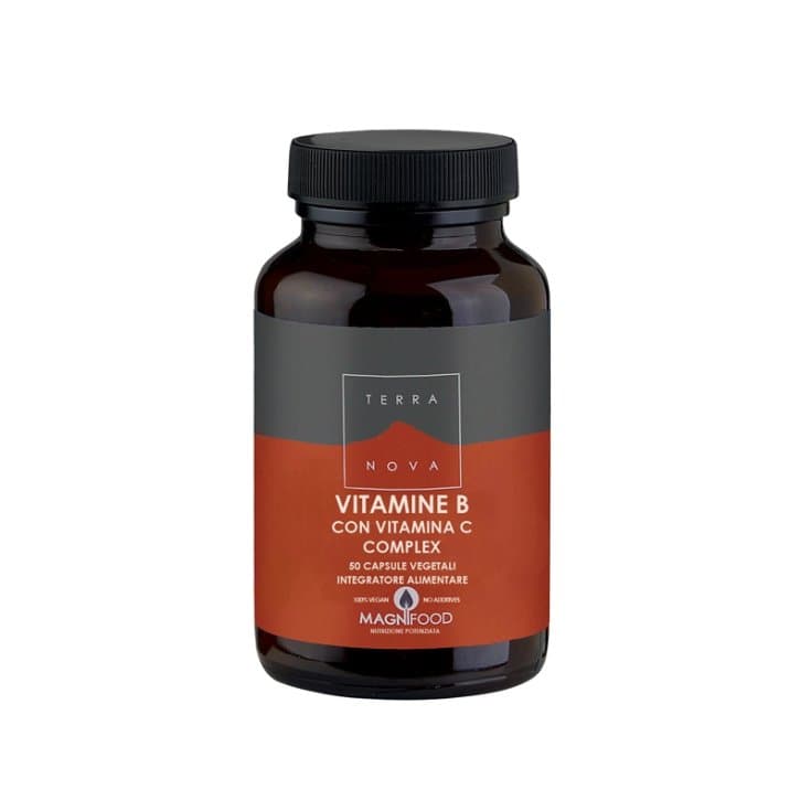 Terranova Vitamin B-Complex + C – 50 gélules