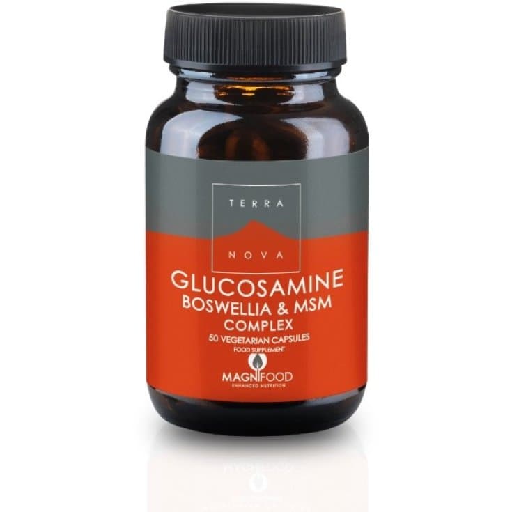 Glucosamine + Boswellia + MSM Terranova – 50 gélules