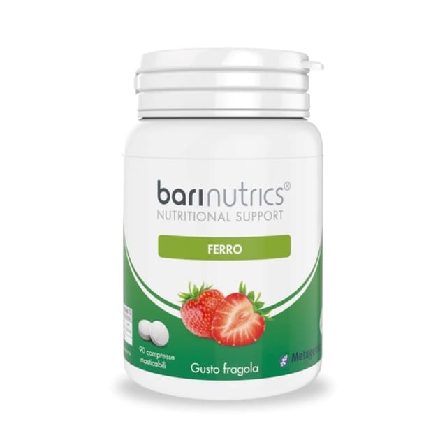 Fer – 90 comprimés | Barinutrics Ferro Fragola