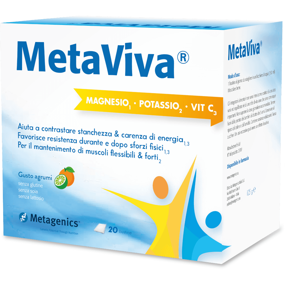 Metaviva Mg/K/Vit C – 20 Beutel