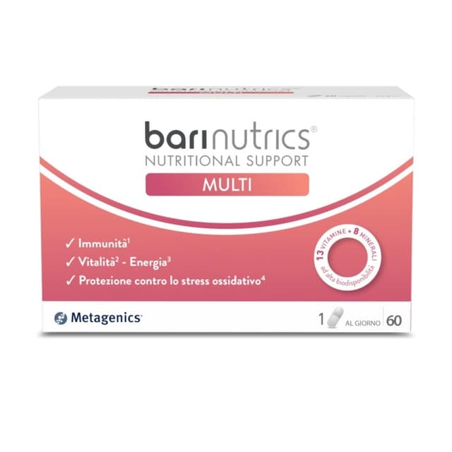 Multivitamines + Fer – 60 gélules | Barinutrics Multi
