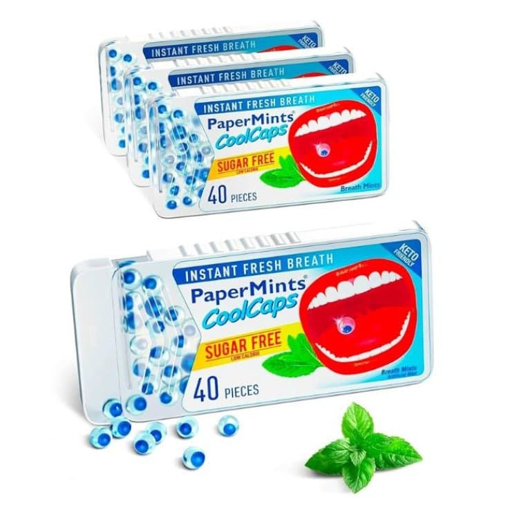 Cool Caps Sugar Free – 40 Bonbons Sans Sucre