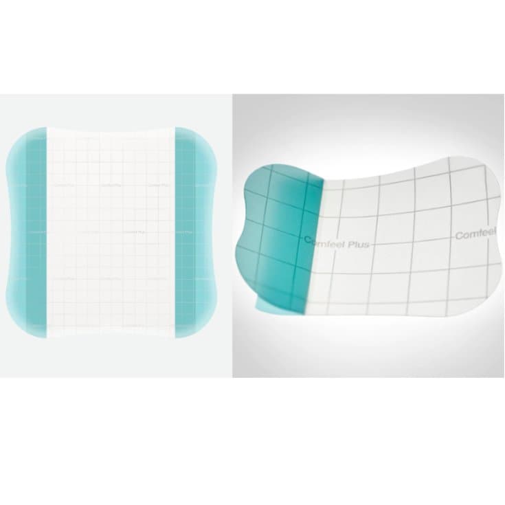 Comfeel Plus Transparent Wundauflagen 10x10 cm – 10er Pack