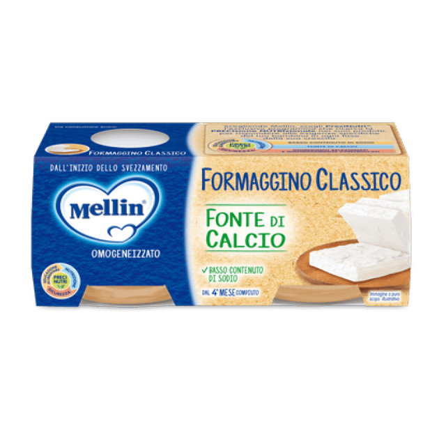 Mellin Formaggino – 2×80 g Fromage