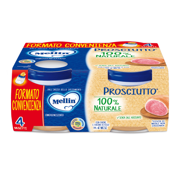 Mellin Omo Jambon – 4 x 80 g