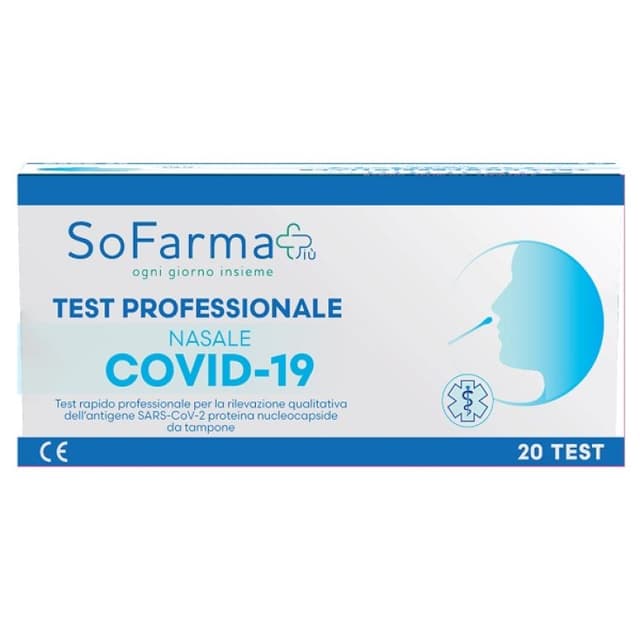 SF+ COVID Nasaltest Professionell – 20 tests