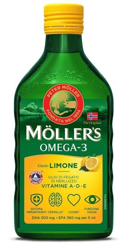 Möller's Omega-3 Huile Citron – 250 ml