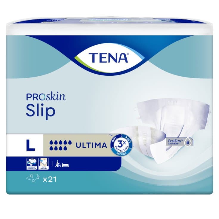 TENA Slip Ultima – Größe L, 21 Stück