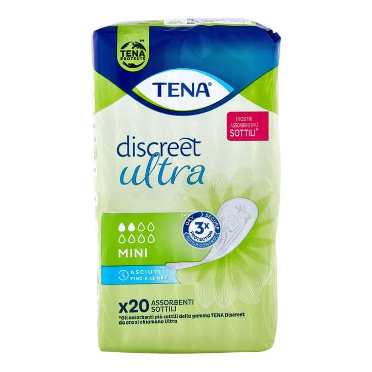 Tena Lady Discreet Mini – Damenhygiene-Einlagen