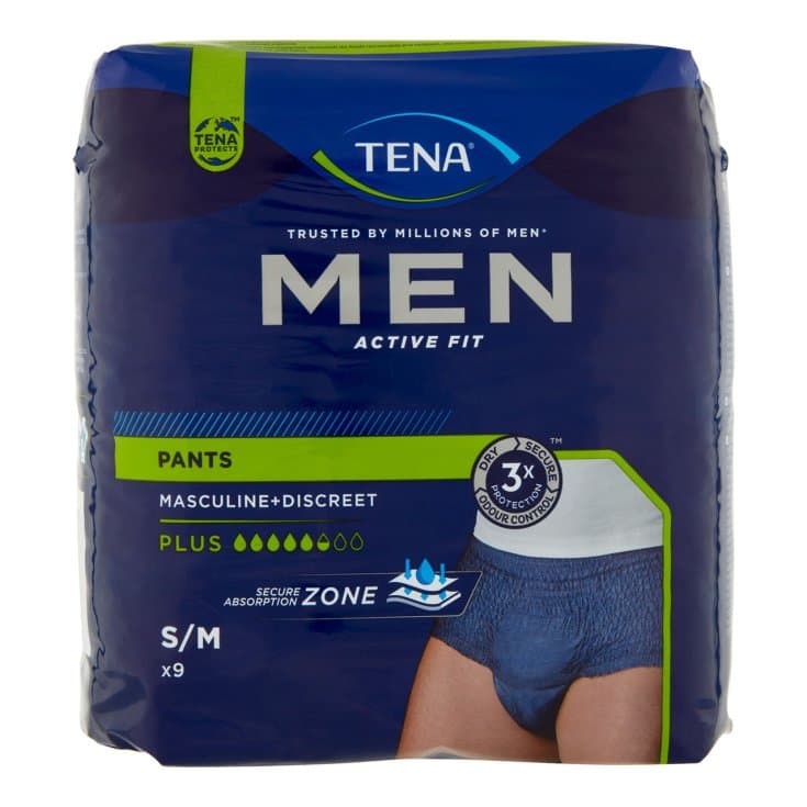 Tena Men Pants Active Fit M – 9 pantalons