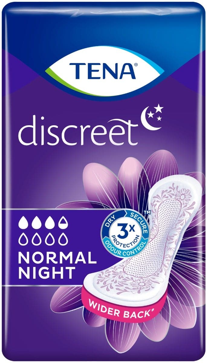 TENA Discreet Normal Night – Einlagen für die Nacht 10er