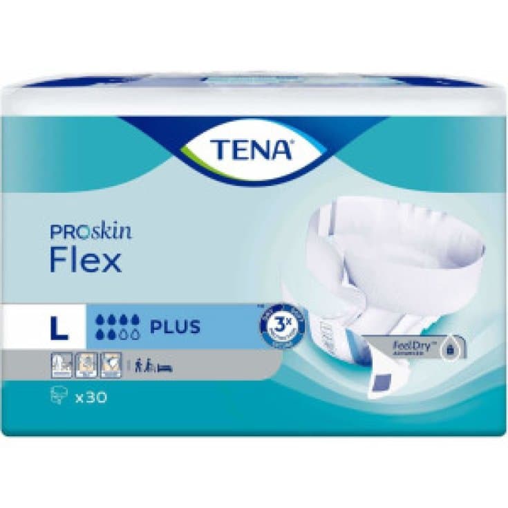 Tena Flex Plus Taille L – 30 pièces