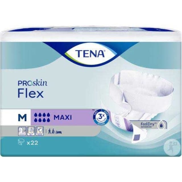 TENA Flex Maxi Taille M – 22 pièces