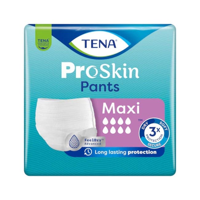 TENA Pants Maxi – Taille M, 8 pièces