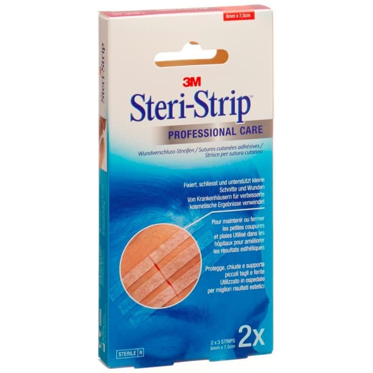 Steristrip Skin Wundverschlussstreifen – 6 Stück