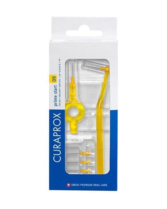 Curaprox CPS 09 Prime Start – Têtes jaunes