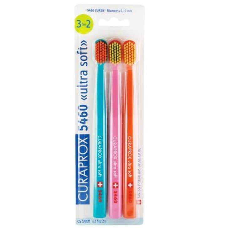 Curaprox CS 5460 Ultra Soft – 3er Packung