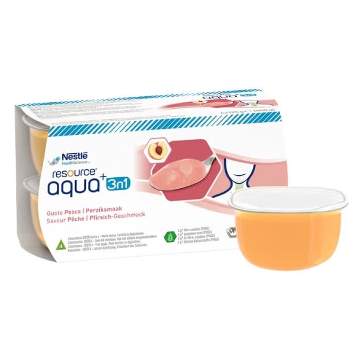 Resource Aqua+ 3in1 Pfirsich – 4 x 200 ml