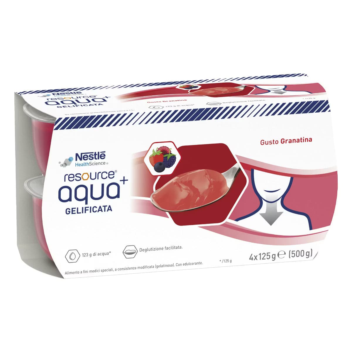 Resource Aqua+ Grenade – 4 x 125 g