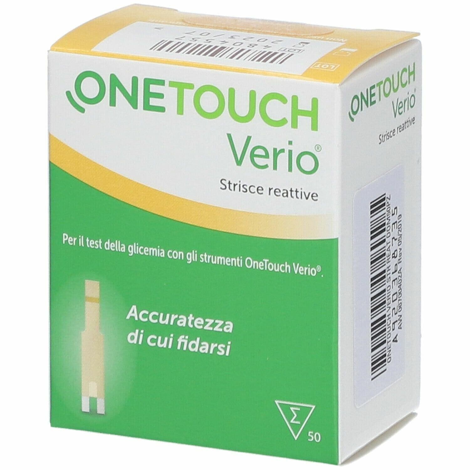 OneTouch Verio Bandelettes Réactives – 50 pièces
