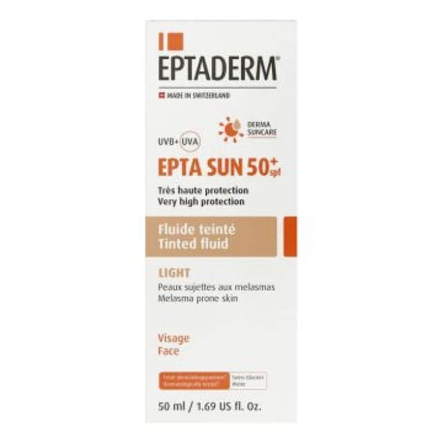 Epta SUN SPF 50+ Color Crème – 50 ml