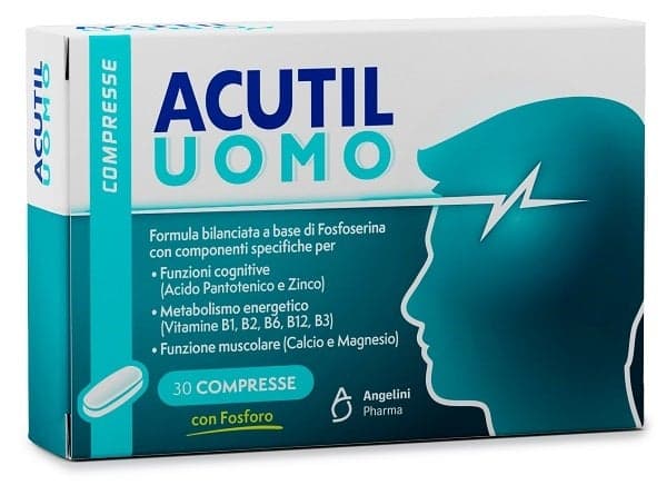 Acutil Uomo – 30 comprimés