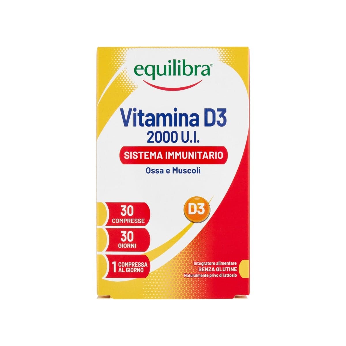 Vitamin D3 2000 UI – 30 comprimés